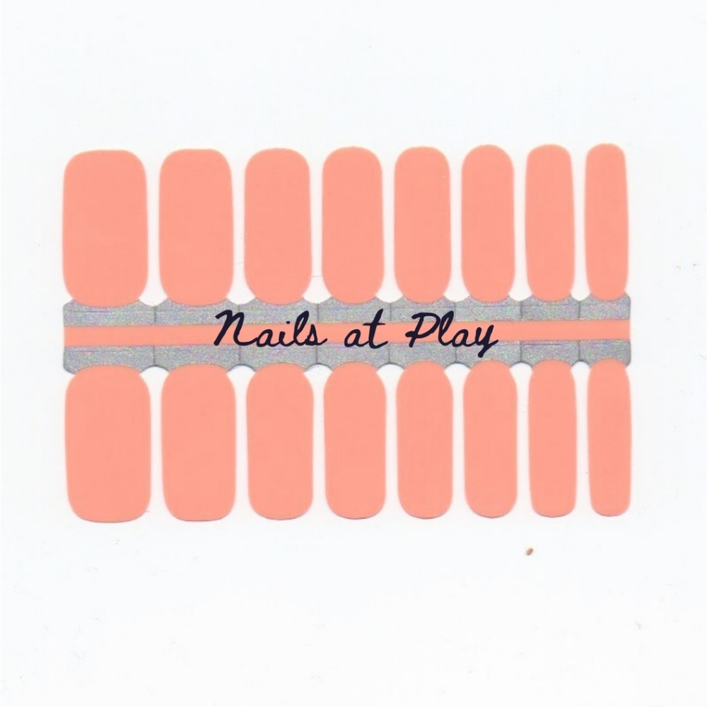 5 for $15 Nail Wraps- Nude Peach